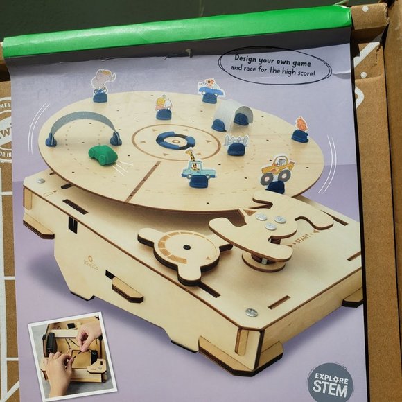 KiwiCo Kiwi Crate Science Kit Record Racer Building set Engineering racetrack - Picture 3 of 10